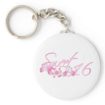Sweet 16 key chain