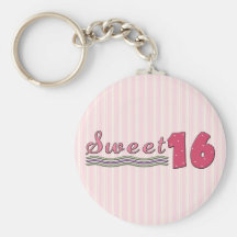 Sweet 16 keychain