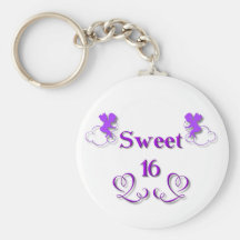 Sweet 16 keychain
