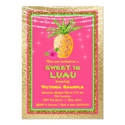 sweet-16-luau-birthday-party-invitation-zazzle