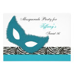 Sweet 16 Masquerade party Invitation invitations