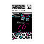 Sweet 16 Matching Butterfly Postage Stamp
