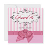 Sweet 16 - Personalized Birthday Party Invitations