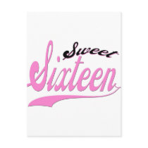 Sweet 16 post card