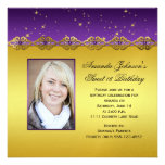 Sweet 16 Purple and Gold Amethysts Stars Announcements
