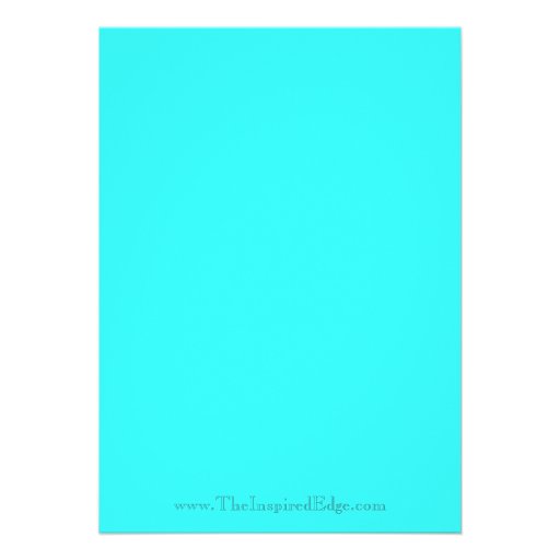 Sweet 16 Rising Star Teal Magazine Cover Invite