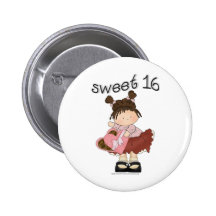 ♥ sweet 16 (sixteen) ♥ girly giggles pin