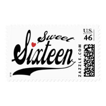 Sweet 16 stamp