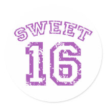 Sweet 16 stickers