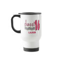 Sweet 16 Travel Mug by cooltees Sweet 16 Travel Mug