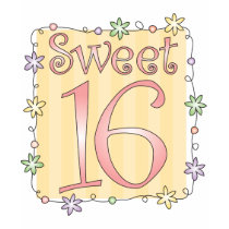 Sweet 16 t-shirts