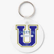 Sweet 16 University Athletic Department keychains