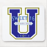 Sweet 16 University Athletic Department Mouse Mat