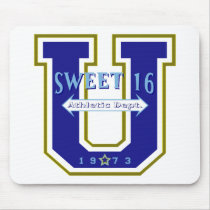 Sweet 16 University Athletic Department Mouse Mat