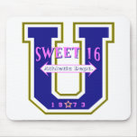 Sweet 16 University Athletic Department Mouse Mats