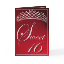 Sweet 16 with a tiara! cards by perfectpostage Sweet 16 with a tiara! cards