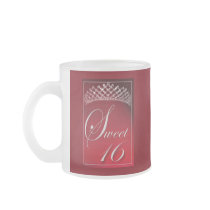Sweet 16 with a tiara! mug