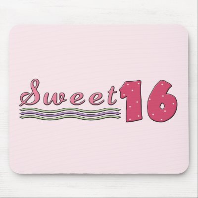 Sweet 16Mousepad by cooltees
