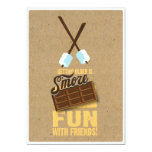 Sweet 16th Birthday Bonfire Invitations