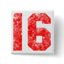 Sweet 16th Birthday Gifts Buttons