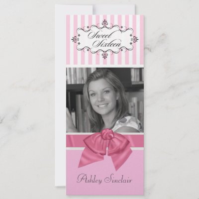 16th birthday party invitations for girls