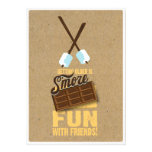 Sweet 40th Birthday Bonfire Invitations