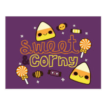 Sweet and Corny Treats Post Cards