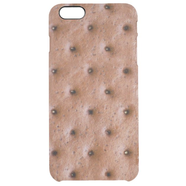 Sweet and Funny Ice Cream Sandwich Pattern Uncommon Clearlyâ„¢ Deflector iPhone 6 Plus Case