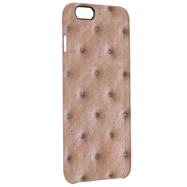 Sweet and Funny Ice Cream Sandwich Pattern Uncommon Clearlyâ„¢ Deflector iPhone 6 Plus Case-2
