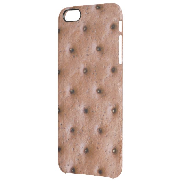 Sweet and Funny Ice Cream Sandwich Pattern Uncommon Clearlyâ„¢ Deflector iPhone 6 Plus Case