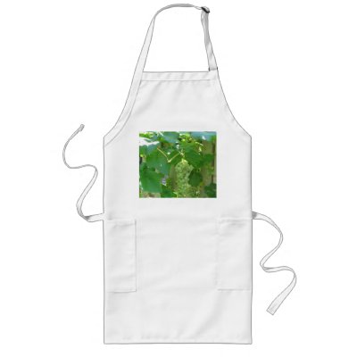 Sweet and Juicy White Seedless Grapes Aprons by charlesblack7