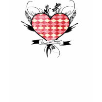 retro, tshirt, heart, pop, trendy, cute, sweet, naughty, best, selling, seller, best selling, creative, unique, pop art, Shirt with custom graphic design