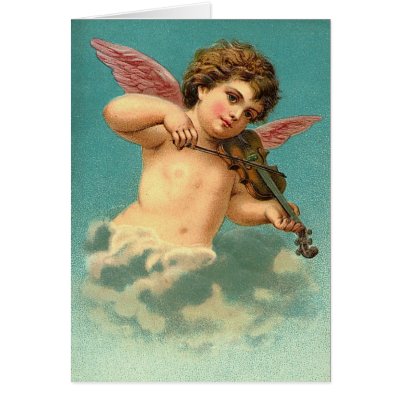 Sweet Angel Cherub Cards by vintagegiftmall