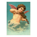 Sweet Angel Cherub Posters and Prints by vintagegiftmall Sweet Angel Cherub Posters and Prints