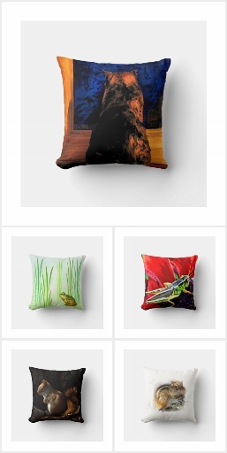 Sweet Animal Throw Pillows