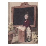 Sweet Antique School Teacher Education Invitations