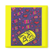 sweet art Magnet by Kianmaartgallery sweet art Magnet