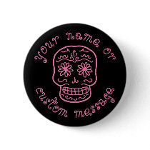 Sweet as a Sugar Skull buttons by evilinpink Sweet as a Sugar Skull buttons