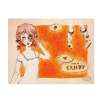 sweet as CANDY postcards