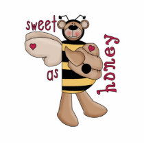 Sweet As Honey Bumble Bee Bear photo sculptures