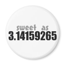 Sweet as Pi magnets