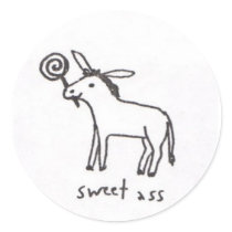 Sweet Ass sticker by MsMihalov Sweet Ass sticker