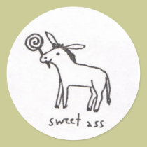 Sweet Ass sticker