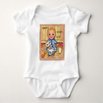 Sweet BABY BOY and Kitten Onesie t-shirts by jamiecreates1 Sweet BABY BOY and Kitten Onesie t-shirts