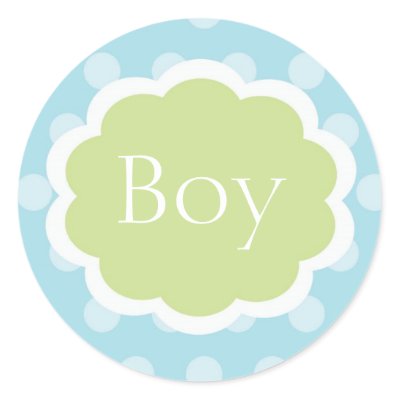 Baby  Baby Shower on Baby Boy Baby Shower Sticker  Check Out More Great Baby Shower