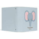 Sweet Baby Elephant Face Binder