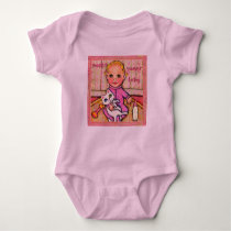 Sweet BABY GIRL Creeper - Onesie t-shirts by jamiecreates1 Sweet BABY GIRL Creeper - Onesie t-shirts