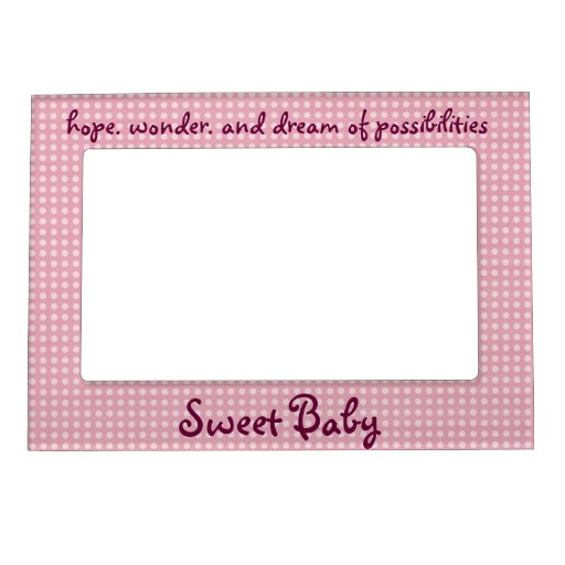 Sweet Baby Girl picture frame Zazzle