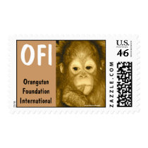Sweet Baby Orangutan Foundation International Stamps