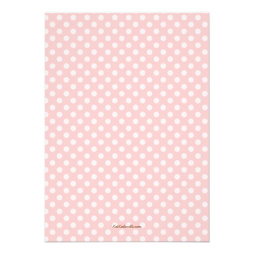 Sweet Baby Owl It's a Girl Baby Shower Invitation